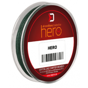 Braided Leader Delphin Hero 15m 0.30mm 45lbs