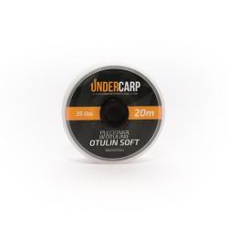 Plecionka przyponowa w otulinie 20 m/35 lbs OTULIN SOFT – brązowa Undercarp