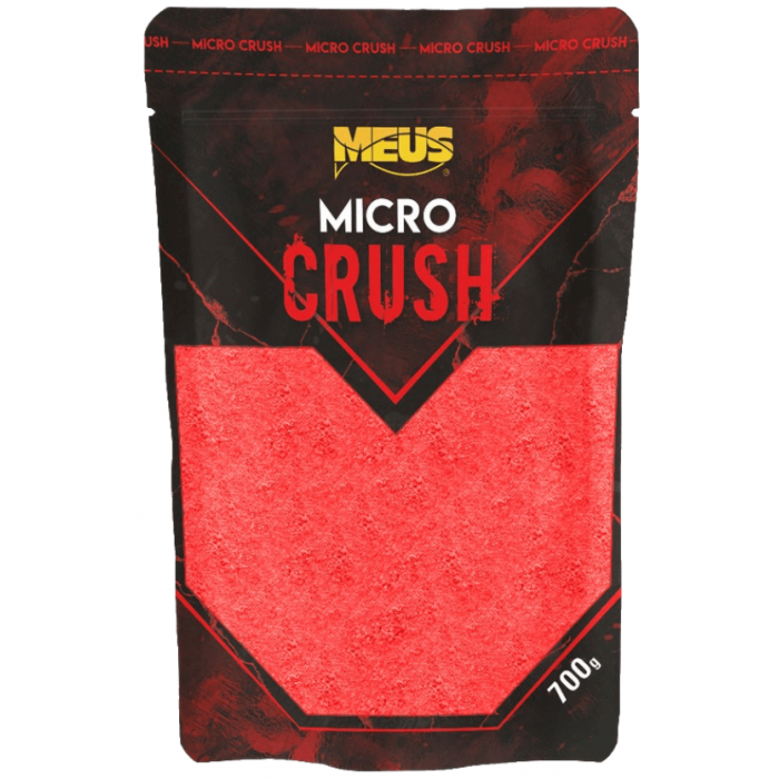 Zanęta do metody Meus Method Mix Micro Crush - Red 700g
