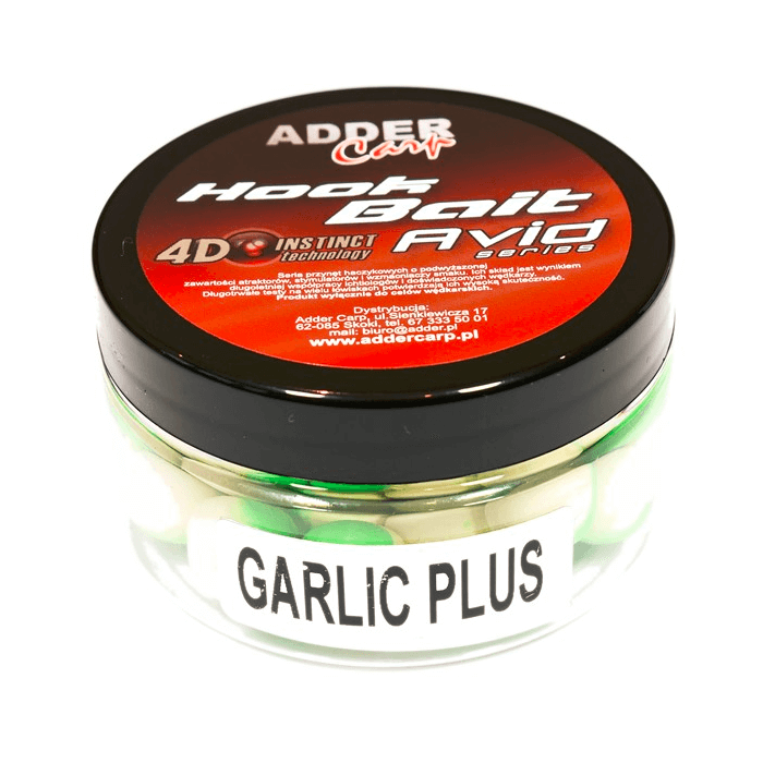 Adder Carp Avid Pop Up 16mm schwimmende Kugeln - Knoblauch Garlic Plus