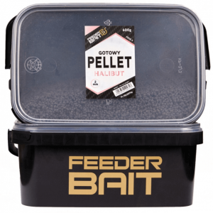 Hotový pelet v kyblíku Feeder Bait 600g - Halibut 2mm