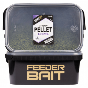 Hotový pelet v kyblíku Feeder Bait 600g - Moruše 2mm