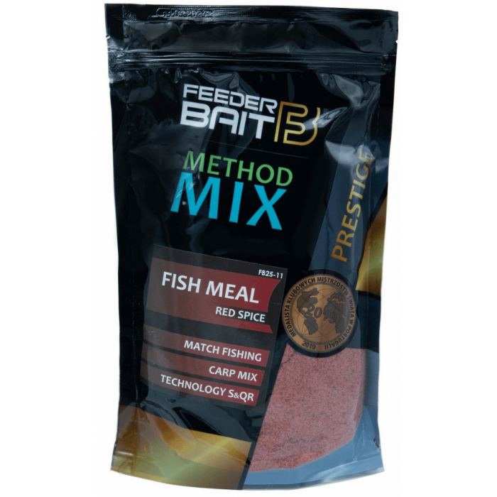 Zanęta Feeder Bait Method Mix Prestige - Fish Meal Red Spice