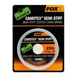 FOX Semi-Rigid Coated Leader Braid 25lb 20m Camo