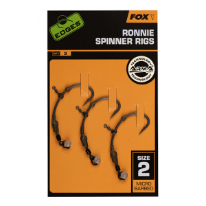 FOX Ronnie Rig Medium Curve Hooks Set 2 3pcs