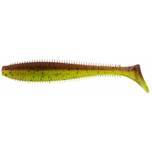 Fox Rage Spikey Shad 6cm - UV Green Pumpkin