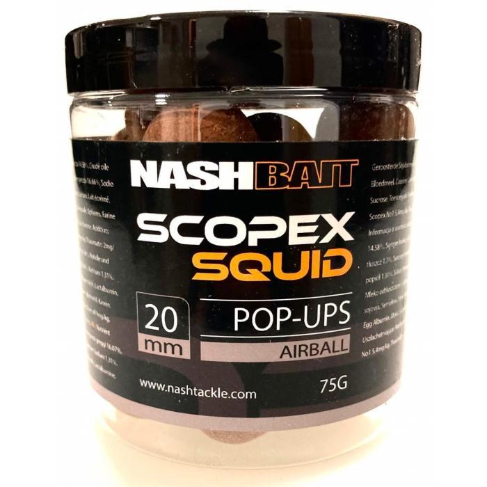 Kulki haczykowe POP-UP Nash - Scopex Squid 20mm