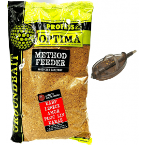 Rybářská návnada Profess Optima 1kg - Method Feeder