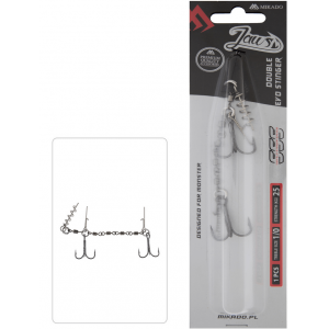 Mikado Jaws Evo Stinger 25kg Rig for Rubber Lures