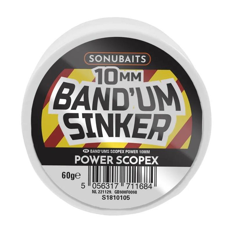 Przynęta Sonubaits Band’um Sinkers 10mm POWER SCOPEX
