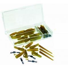 Extra Carp Sicherer Clip-Set Gummi/Clip/Wirbel