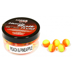 Adder Carp Avid Pop Up Floating Boilies 14mm - Peach Pineapple