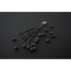 Gemini Safety Stops and Beads Helicopter Rig Components