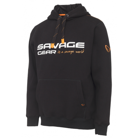 Savage Gear Bluza z kapturem Cosmo Hoodie Black XL