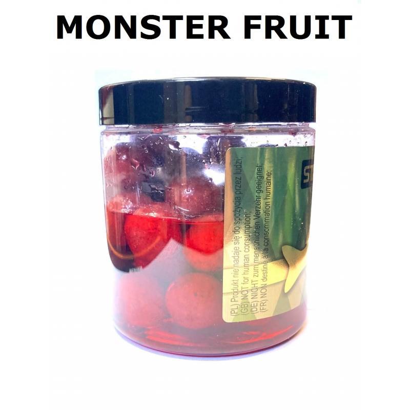 Kulki haczykowe w zalewie Stalomax tonące dipowane 16mm Monster Fruit
