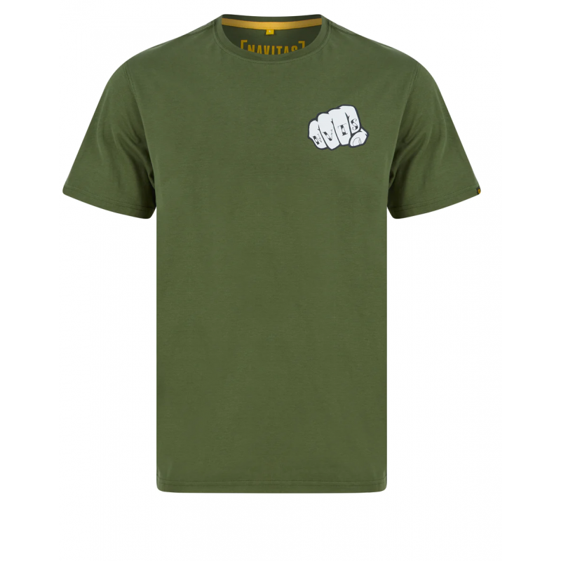 Koszulka Navitas Knuckles Tee zielona XL