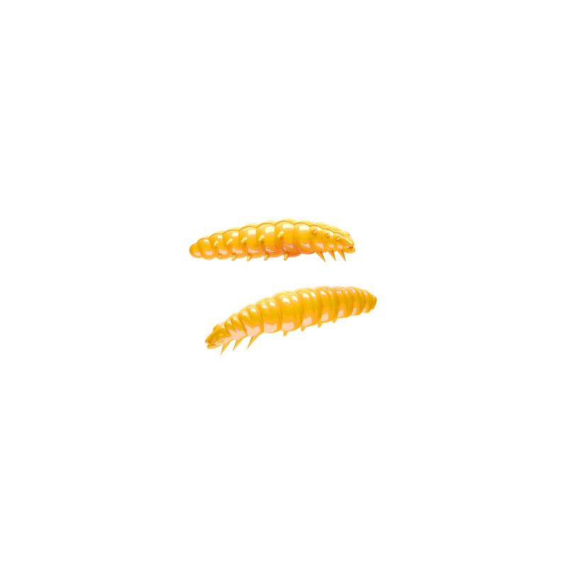 Libra Lures Larva 30mm Krill 008 - Dark Yellow 1szt