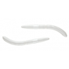 Libra Lures Fatty D'worm 55mm Krill 004 - Silver Pearl 1szt