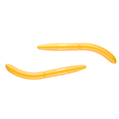 Libra Lures Fatty D'worm 55mm Krill 008 - Dark Yellow 1szt
