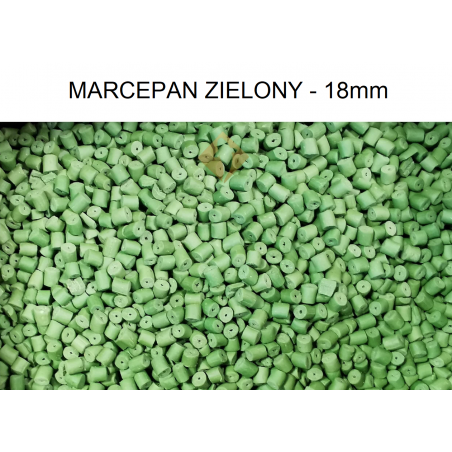 Harison Pellet Zanętowy  Zielony Marcepan 18mm 1kg