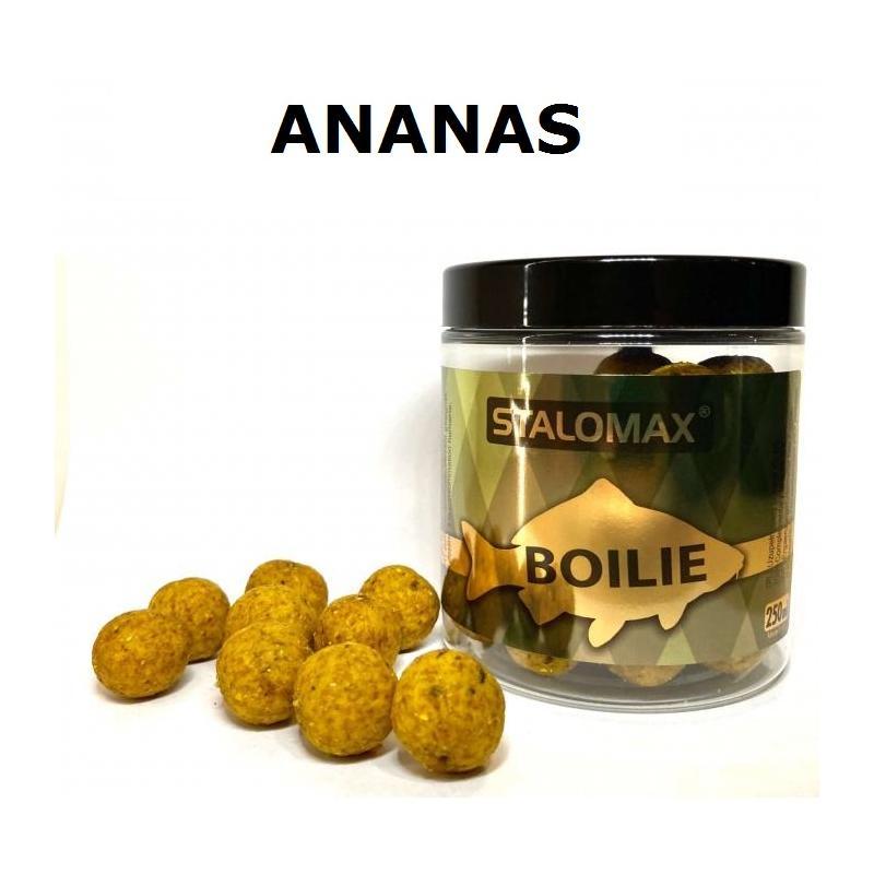 Kulki haczykowe Stalomax tonące 24mm Ananas