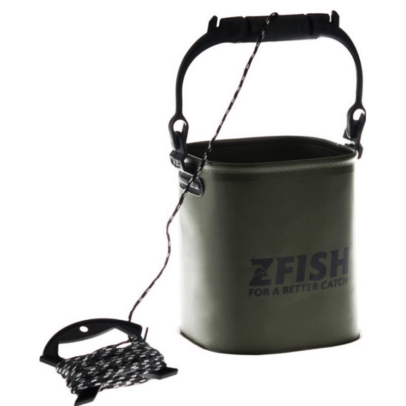 ZFish Folding Multifunctional Fishing Bucket 10L