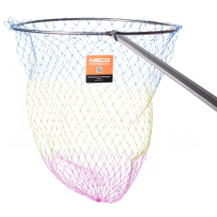 Fishing landing net Neco Round Line 50x50cm 335cm K25