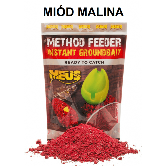 Meus Method Ready Groundbait - Honey Raspberry 700g