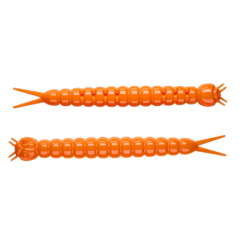 Libra Lures Slight Worm 38mm Krill 011 - Hot Orange 1 Stk