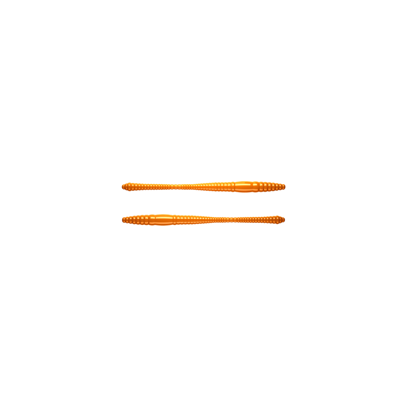 Libra Lures Dying Worm 70mm Krill 011 - Hot Orange 1szt