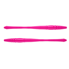 Libra Lures Dying Worm 70mm Krill 019 - Hot Pink 1pc