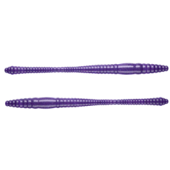 Libra Lures Dying Worm 70mm Krill 020 - Purple Glitter 1szt