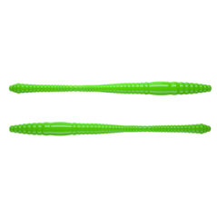 Libra Lures Dying Worm 70mm Krill 026 - Hot Apple Green 1pc