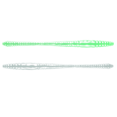 Libra Lures Dying Worm 70mm Krill 000 - UV Glow 1szt