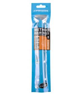 SPRO Przypony z gumką Cresta Method Rigs + Band 16-0.20mm