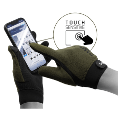 Rękawiczki do telefonu Polarowe Delphin Camper XL