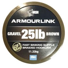 Weiches Schnurvorfach Nash Heavy 25lb braun