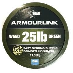 Weiches Nash Heavy Rig Braid 25lb grün