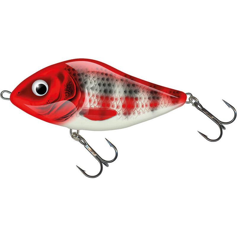 Wobler Salmo Slider Tonący 10cm Holo Red Head