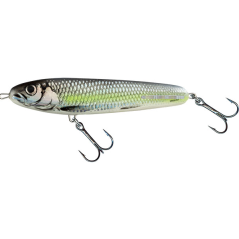 Wobler Salmo Sweeper Tonący 10cm Silver Chartreuse