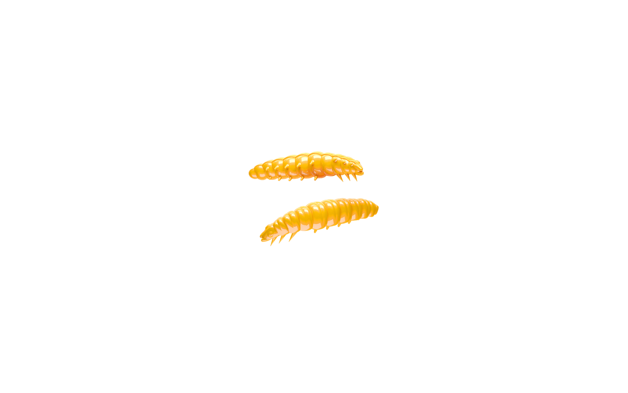 Libra Lures Larva 35mm Krill 008 - Dark Yellow 1szt