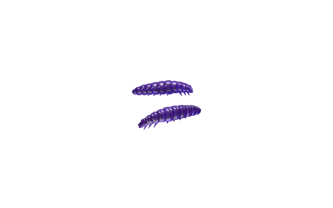 Libra Lures Larva 35mm Krill 020 - Purple Glitter 1szt