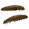 Libra Lures Larva 35mm Krill 038 - Brown 1szt