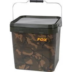 FOX Bucket with lid rectangular camo 17L