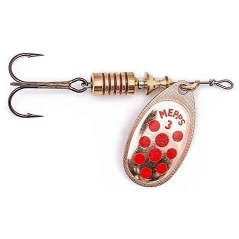 Mepps Aglia Decorees Spinnerbait - Copper / Red 3