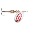 Spinnerbait Mepps Aglia Decorees - Silver Red 2