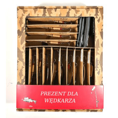Dárková sada pro rybáře Polsping Velká kovová