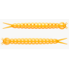 Libra Lures Slight Worm 38mm Krill 008 - Dark Yellow 1szt