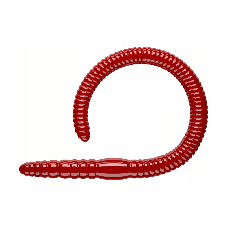 Libra Lures Flex Worm 95mm Krill 021 - Red 1szt