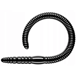 Libra Lures Flex Worm 95mm Krill 040 - Black 1szt